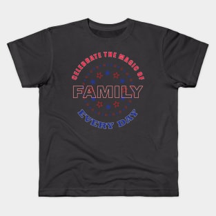 American Family Day Kids T-Shirt